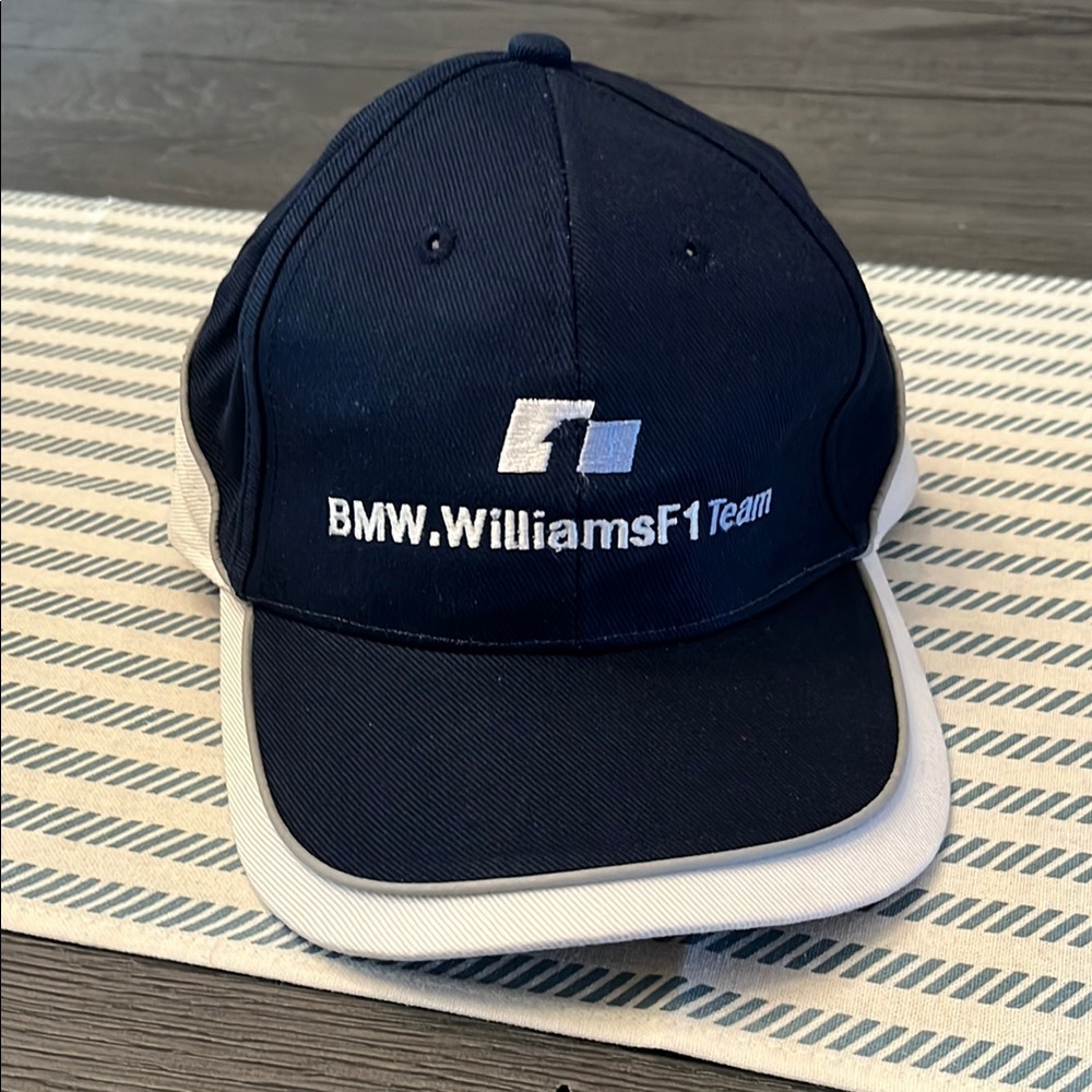 Original Formula 1 McClaren Williams Navy and White  Racing Cap